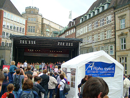 Bühne Marktplatz